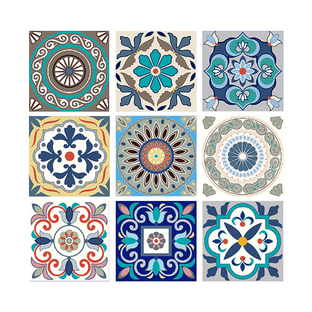 LISTELO DE VINIL VERSALLES (9 Unidades de 15x15cm) | Cerámicas Kantu